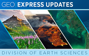 Division of Earth Sciences (EAR) newsletter banner