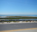 Artificial reefs from concrete blocks, called oyster castles, can decrease salt marsh erosion.