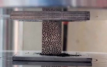 Photo of metal foam