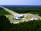 LIGO's detector site in Livingston, Louisiana.
