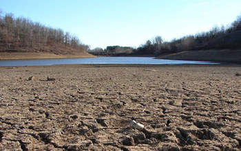 cracked dirt following drought