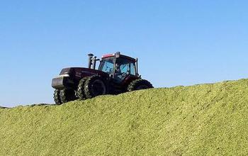 tractor in the field