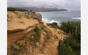 Coastline erosion in Hawaii