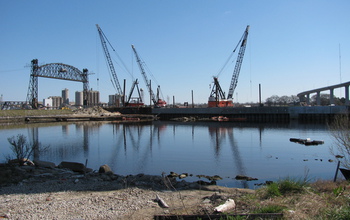 Virginia's Elizabeth River is contaminated with creosote, which contains toxic PAHs.