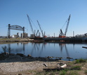 Virginia's Elizabeth River is contaminated with creosote, which contains toxic PAHs.