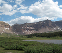 Henrys Lake in Utah's Unitas Mountains