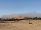 Fog, seen here receding in the morning, comes and goes quietly in the Namib Desert.