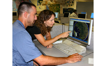 Geospatial technologies enable students to visualize the world in new ways