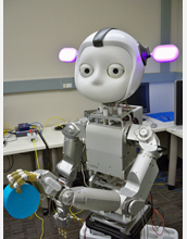 Simon the robot was developed by Georgia Tech researcher Andrea Thomaz
