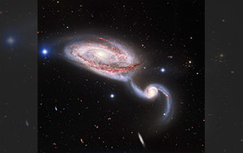 Interacting galaxy pair NGC 5394/5