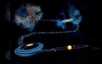 Moment radioactive nuclei were incorporated into solids that would become meteorites