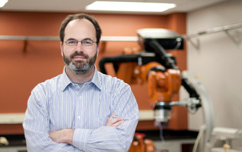 Joel Douglas Stitzel Jr. in a lab