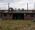 Photo of the Storm Peak Laboratory at the top of a peak near Steamboat Springs, Colorado.