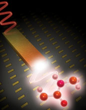 Engineered rod-shaped, gold nanoparticle arrays