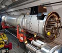 Photo of the 53rd and final replacement magnet for CERN's Large Hadron Collider (LHC).