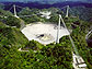 The Arecibo Observatory in Puerto Rico.