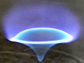 blue whirl flame