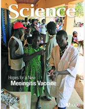 Cover of June 27, 2008 Science magazine.