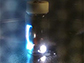 in a microwave oven, sparks are generated inside a glass vial