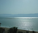 Photo of the view from the research site at Ein Bokek (southern Dead Sea), to the Jordanian side.