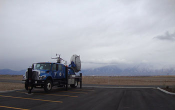 the Doppler-on-Wheels in Utah's Wasatch Range.