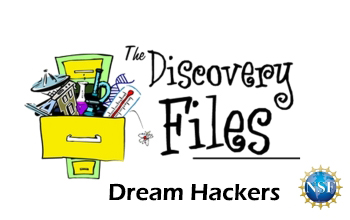 overstuffed filing cabinet with text The Discovery Files