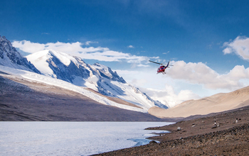 U.S. Antarctic Program helicopter