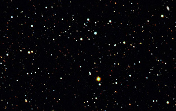 the vicinity of the Tucana II ultra-faint dwarf galaxy