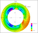 A map of polarized electron-spin density