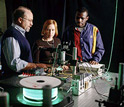 Photo from left to right of Steve Soper, Suzanne Lassiter and Musundi Wabuyele.