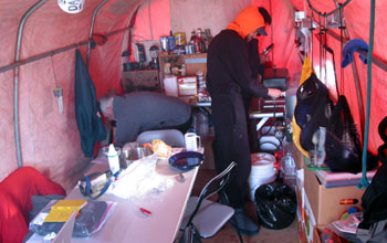 Antarctic field camp