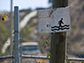 Placards posted in the Tijuana River Valley