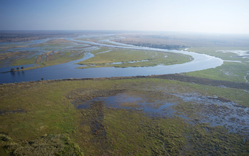 When floodplains go dry, disease outbreaks occur as the waters recede into the main river channel.