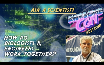 ask a scientist awesome con edition inset of man