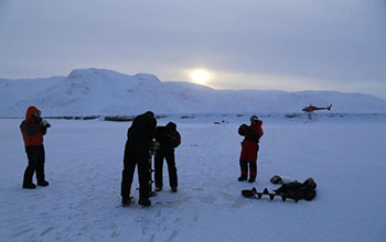 Greenland Ice Sheet meltwater can flow in winter, too - National Science Foundation