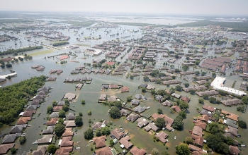 Hurricane Harvey's torrential rains led to tremendous floods in Texas.