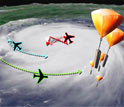 NSF supports the RAINEX program to better understand hurricane intensity.