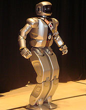 Humanoid Jaemi HUBO robot.