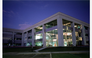 Photo: Magnetic Field Lab at night