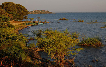 view of modern Lake Victoria