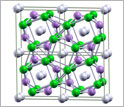 predicted lithium-hydrogen crystal cells made of one lithium atom and two hydrogen atoms.
