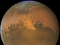 a Mars dust storm appears