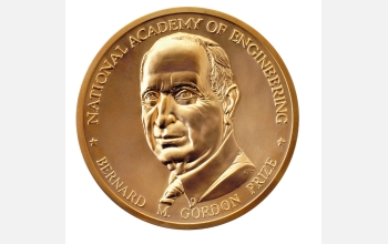 The Bernard M. Gordon Prize medal