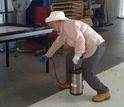 Queensland Health's DART team performs targeted indoor residual spraying in mosquito sites.