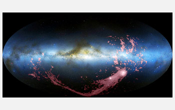 the Milky Way, Magellanic Clouds and a new radio image of the Magellanic Stream.