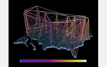 NSFNET T1 Backbone and Regional Networks, 1991.