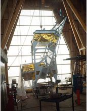 a balloon payload being prepared for launch