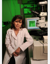 Photo of Auburn University's Virginia Davis, one of 19 NSF-nominated PECASE winners for 2009.