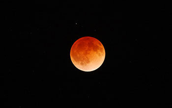 A lunar eclipse took place April 15, 2014