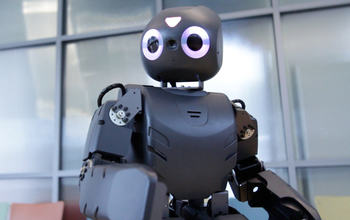 Researchers paired a small humanoid robot with a smart tablet, allowing children to learn new skills